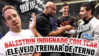 BALESTRIN FICOU INDIGNADO COM TCAR - ELE VEIO TREINAR DE TERNO, COM RICARDINHO E ALEMÃO DA CARAVAN !