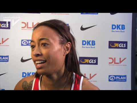 Tatjana Pinto: " Das hätte ich nicht gedacht" I 200 Meter Hallen-DM 2018 Dortmund