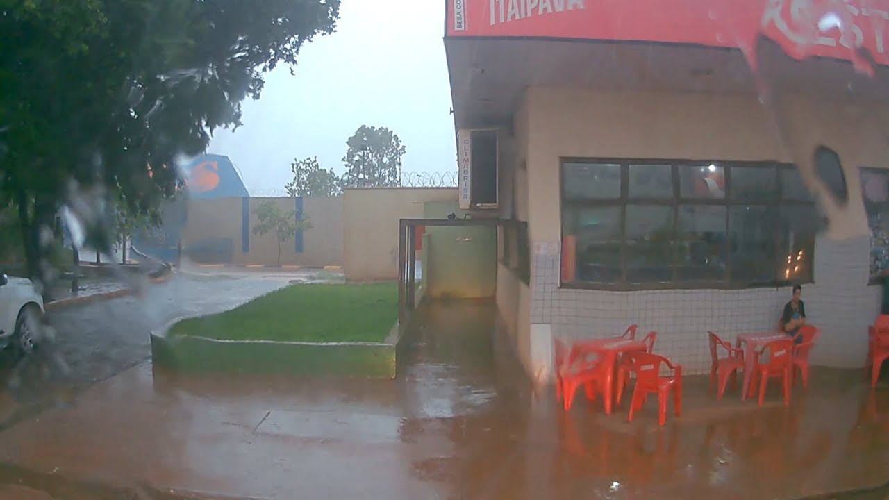 MG050 Uberaba com muita chuva