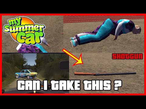 My Summer Car - GROUNDSKEEPER GUY WITH A SHOTGUN - CAN I TAKE IT..?| Ogygia Vlogs🇺🇸