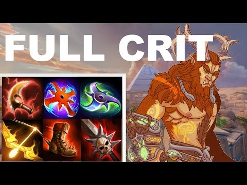 95% CRIT Chance Cernunnos Build is BROKEN - Smite Full Gameplay