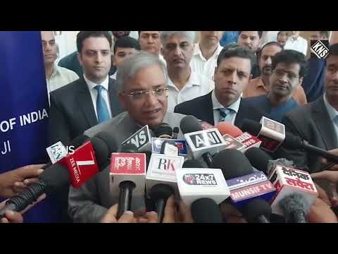 CEC Gaynash Kumar asserts India's global electoral leadership during J-K poll preparedness review.  Interacts with field officers in Budgam, says voter registration, polling, and counting processes are "most transparent in the world.
