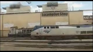 preview picture of video 'Amtrak Texas Eagle Leaving Chicago'