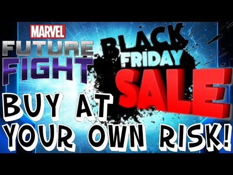Lots of deals but are any good? Black Friday events and more. Marvel Future Fight