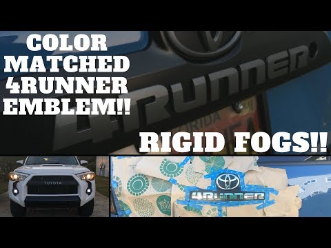 HOW TO INSTALL RIGID INDUSTRIES FOGS | TOYOTA 4RUNNER