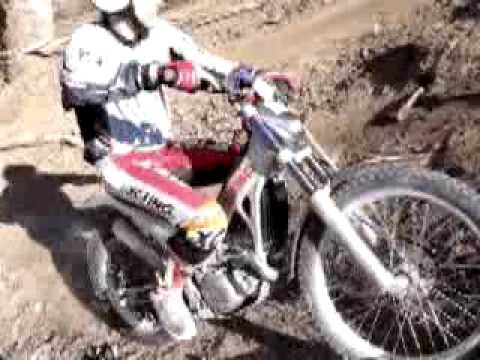 Trial Fahrtechnik obere Kehre