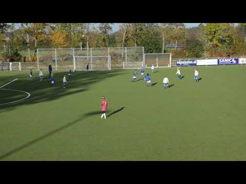 Weesp jo8.1 - Hillegom - schoten Borna, Kenan en Jonas