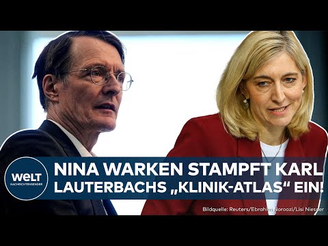 DEUTSCHLAND: Ende für "Klinik-Atlas"! Gesundheitsministerin Warken setzt Lauterbachs Projekt aus