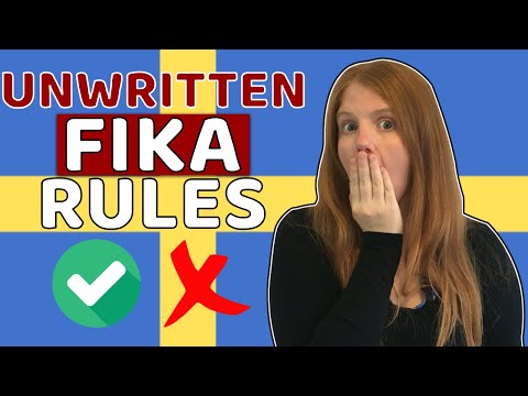 Swedish Fika (the unwritten rules) 🇸🇪 - Learn Swedish