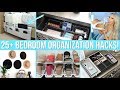 25+ BEDROOM ORGANIZATION HACKS! 25+ BEDROOM ORGANIZATION HACKS!