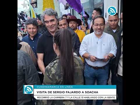 ¿Supiste que fajardo estuvo en Soacha?🗳️ Habló de seguridad, salud y corrupción 🇨🇴
