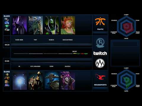 Fnatic vs Mousesports (DOG) - Game 2 (Summit Europe - WB Final)