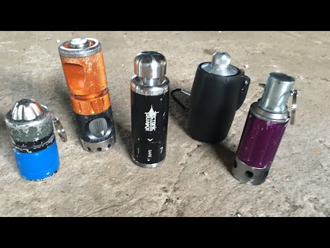 Quake Impact Grenade compared with other airsoft grenades