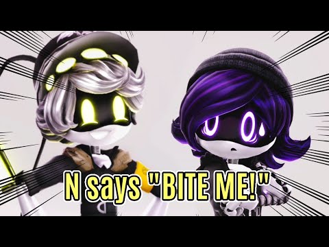 N says "BITE ME" (feat. V, Lizzy) || Murder Drones Animation || Hannia Nandz