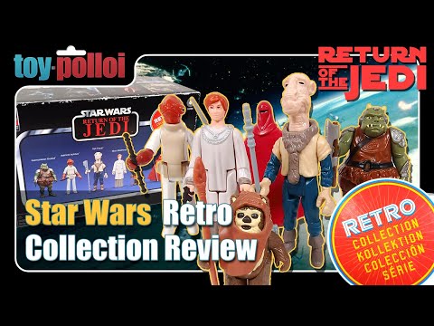 Star Wars Retro Collection Review - ROTJ wave 2 figures - Toy Polloi