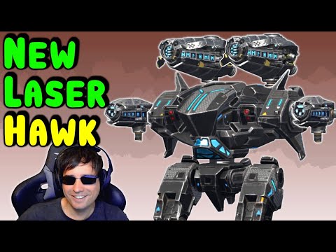 New FULL LASER HAWK! Hel & Snaer Mk2 War Robots Gameplay WR