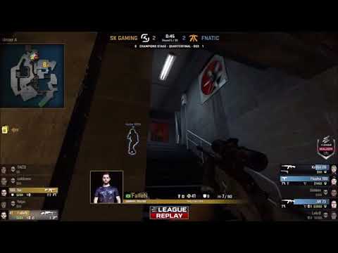 Quick Scope Fallen overpass vs Fnatic Major Boston 2018