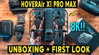 HoverAir X1 PRO MAX 8K! UNBOXING - IS IT WORTH IT?