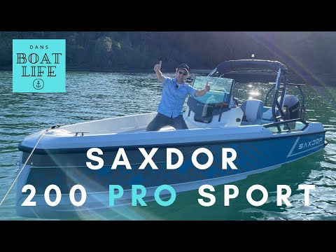SAXDOR 200 Pro Sport - Dan Jones does a TEST DRIVE with the 175Hp Mercury