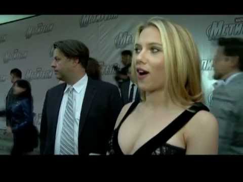 The Avengers - Moscow Premiere - Scarlett Johansson Interview