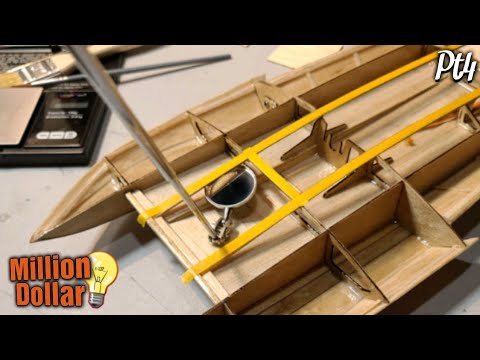 1: 20 Scale wood Hydroplane Kit Pt 4 Jacking My Jaws Epoxying & Water proofing