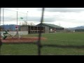 Abe Elliott First Pitch Fastball Hit For A Double