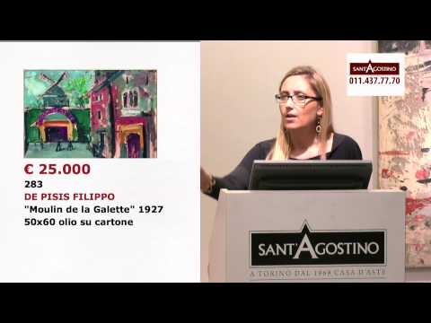 Asta 110 n°283 - Filippo De Pisis (+44%)