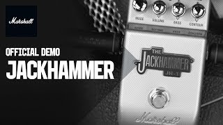 Video thumbnail for Marshall JH-1 Jackhammer Pedal - Product Demo by Marshall Amplification