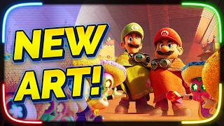 OMG NEW MARIO GALAXY MOVIE ART JUST DROPPED