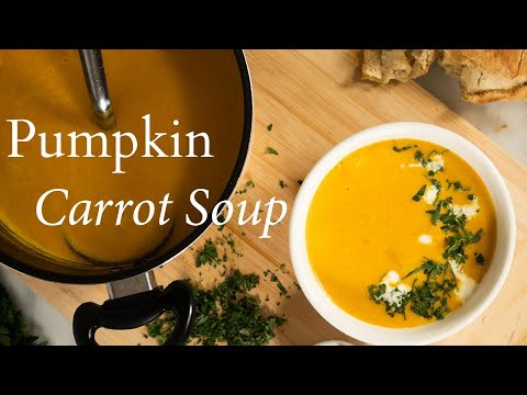 Easy Pumpkin Carrot soup