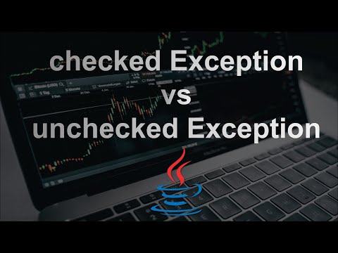 checked exception und unchecked exception - Was ist der Unterschied? | Java programmieren lernen