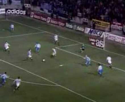 Gol de Abreu en el Deportivo La Coruña al Sporting