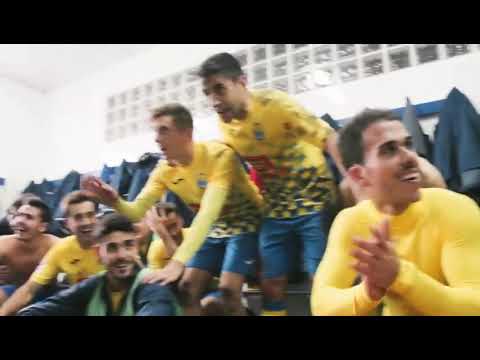 El DAV Santa Ana celebra su victoria frente al Rayo Vallecano B