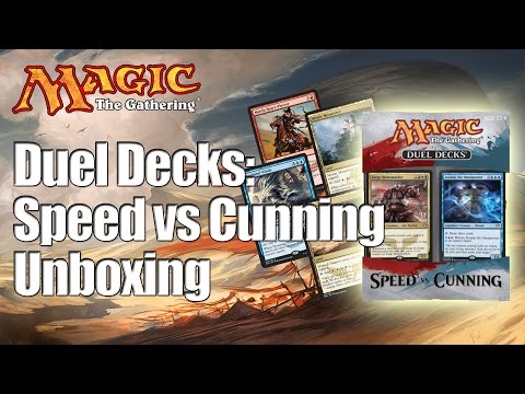 MTG - Duel Decks: Speed vs Cunning Unboxing!