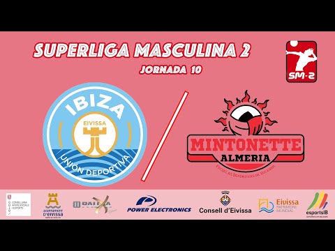 10ª Jornada Superliga Masculina 2. U.D. Ibiza Volley - Michelin Mintonette Almería