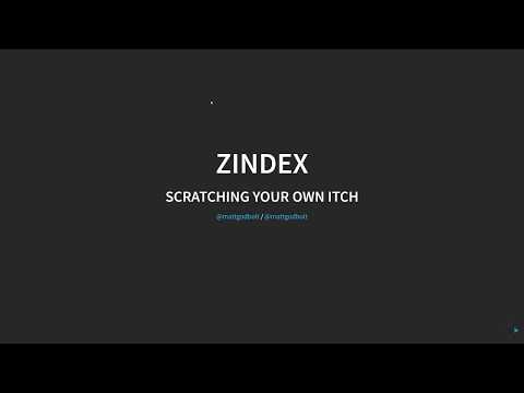 Lightning talk on zindex - index your gzipped files