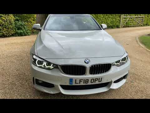 2018 BMW 420D , M sport , Auto , convertible, Sat Nav , Leather on sale at Kendrick cars Nottingham