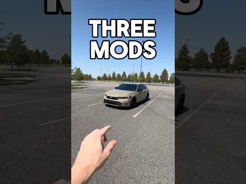 3 Mods that TRANSFORMED my Honda Civic Hybrid 2025 #honda #civic #hondacivic #mods #carismodesign