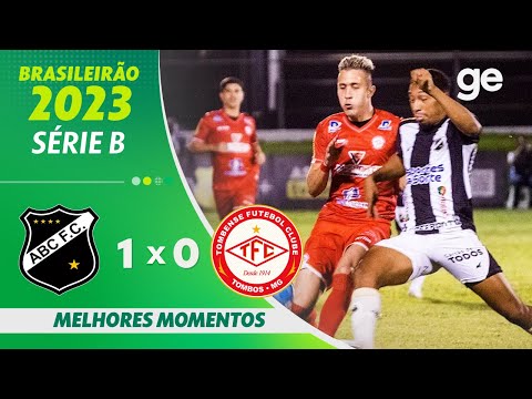 Gols e lances de ABC-RN x Tombense