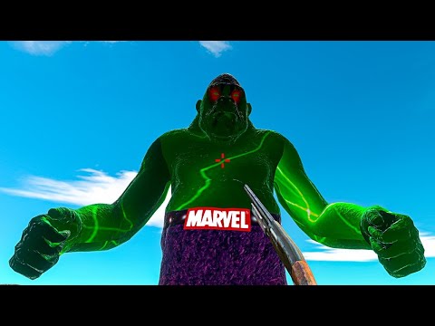 EXTREME SURVIVAL WITH WEAPON vs HULK, SUPERMAN T-REX - Animal Revolt Battle Simulator ARBS
