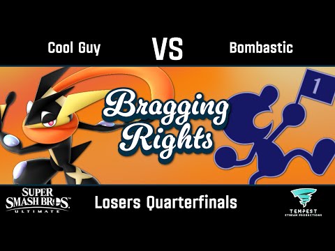 Cool Guy (Greninja) vs Bombastic (Game & Watch) - Ultimate Losers Quarters -  Bragging Rights #6