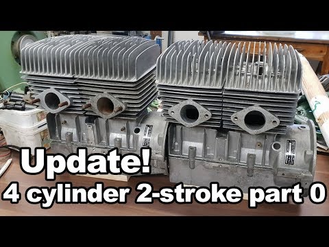 Update! / 4 cylinder 2-stroke build part 0