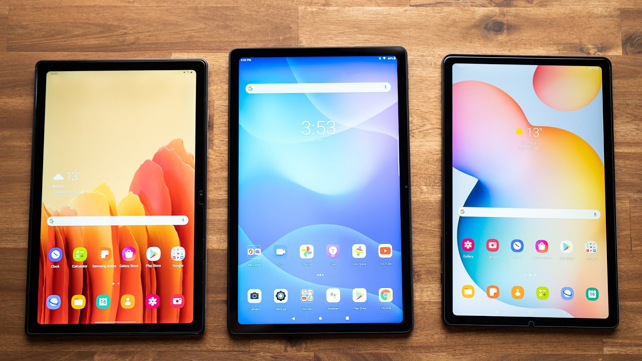 Comparison: Lenovo Tab P11 vs Samsung Galaxy Tab A7 \u0026 S6 Lite by My Next  Tablet - PhoneLS.com