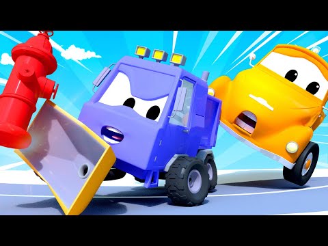 Tegljač Tom u Auto Gradu 🚗  Ometena vožnja - Auto Grad ! Crtići sa autima za djecu