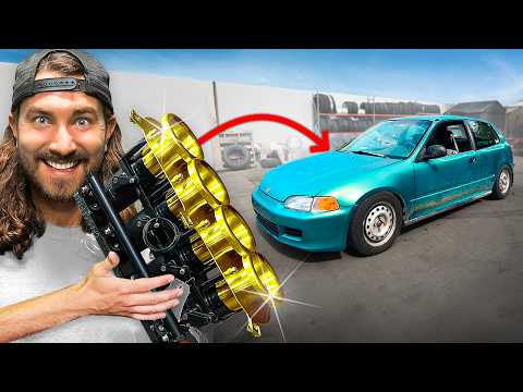 We Put a $5,000 Intake on our $500 Civic
