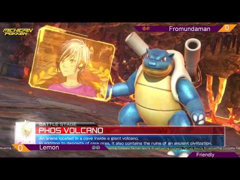 Lemon (Empoleon) vs Fromundaman (Blastoise) - Pokken in Michigan - 6/8/18