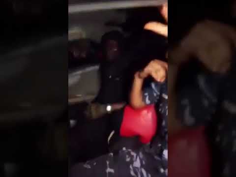 Youths confront suspected police officers in Delta