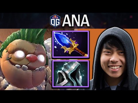 OG.ANA PUDGE FORCING TOP PLAYERS TO SUPPORT - DOTA 2 7.30 GAMEPLAY