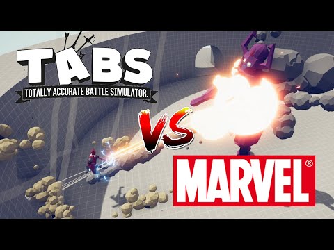 MARVEL 1v1 Tournament ► Totally Accurate Battle Simulator (TABS UNIT CREATOR)