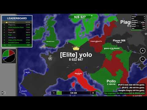 Europe Map Winning Strategy! Territory Games io - Territorial IO